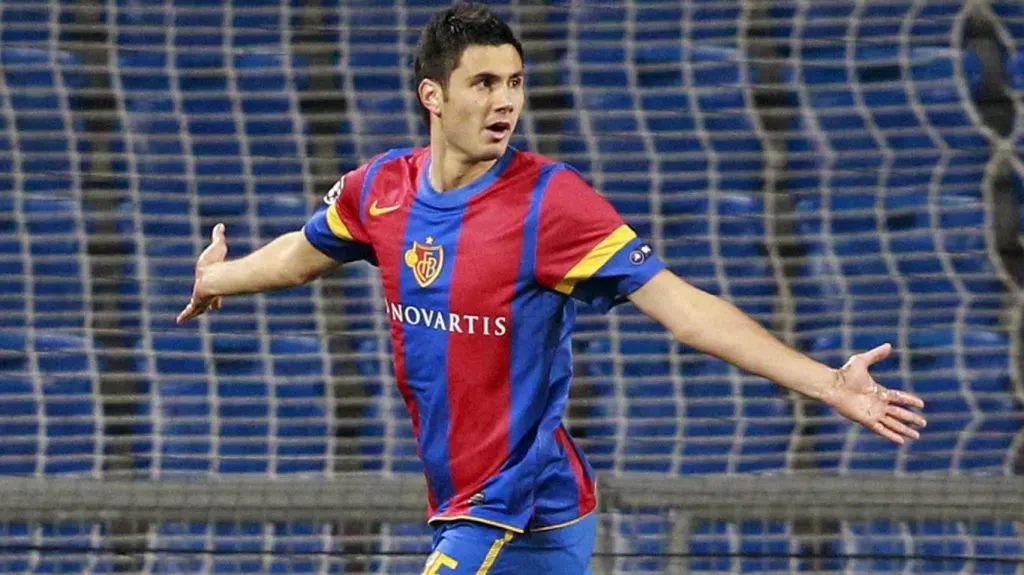 Federico Almerares en Basilea.