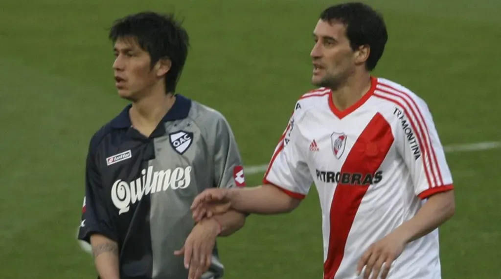 Alayes con la camiseta de River. (Foto: Archivo La Página Millonaria).