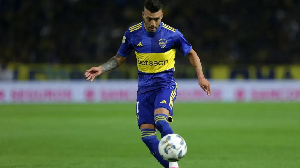 Lucas Janson jugando en Boca.