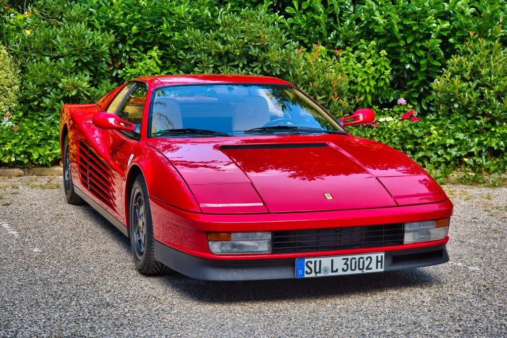 La emblemática Ferrari Testarossa. (Foto: IMAGO).