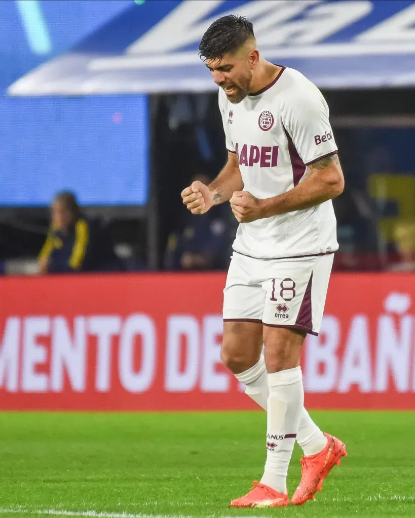 Leandro Díaz le convirtió a Boca en 2023. (Foto: IMAGO)