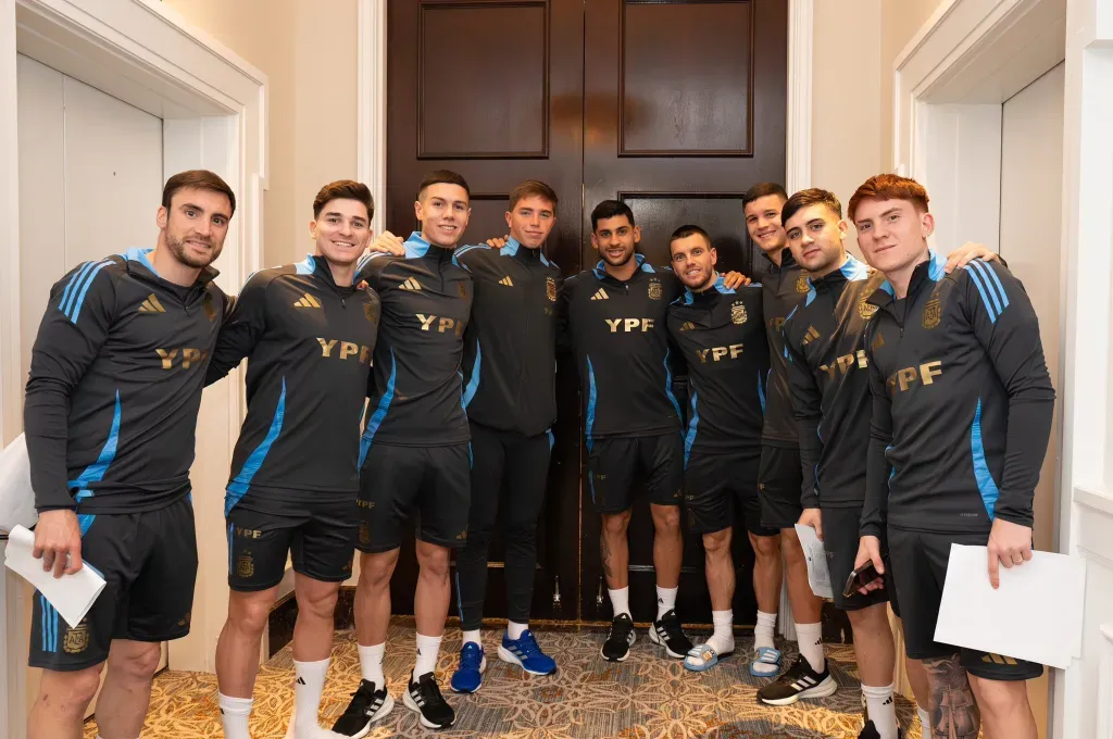 Barco, convocado por Scaloni para la Selección Mayor. (Foto: Argentina)