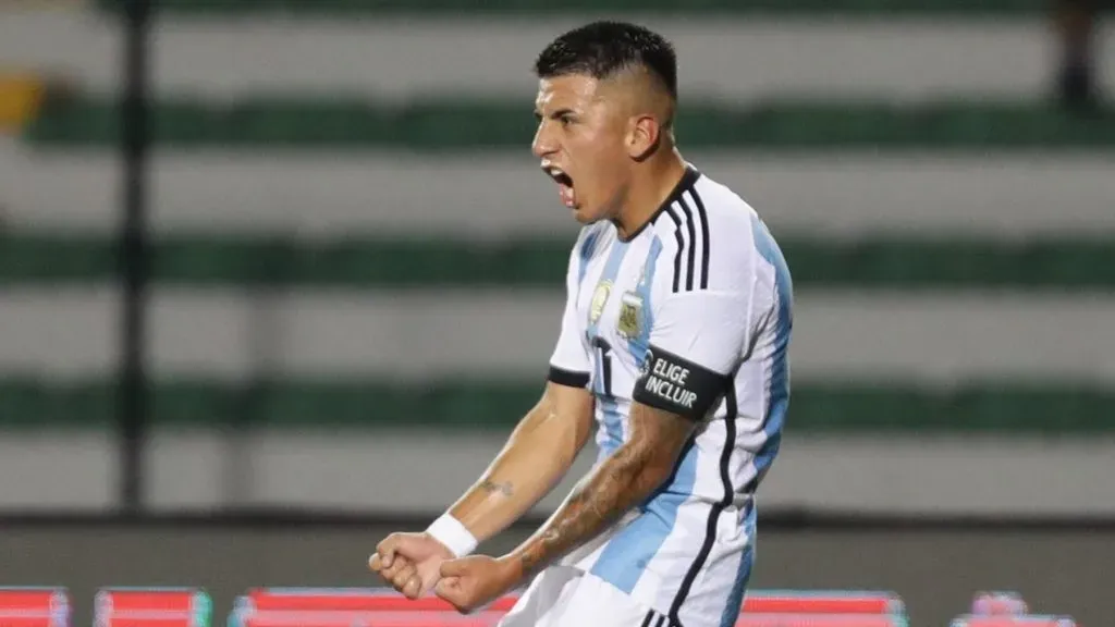 Almada fue clave en la Sub 23 de Mascherano. (Foto: CONMEBOL)