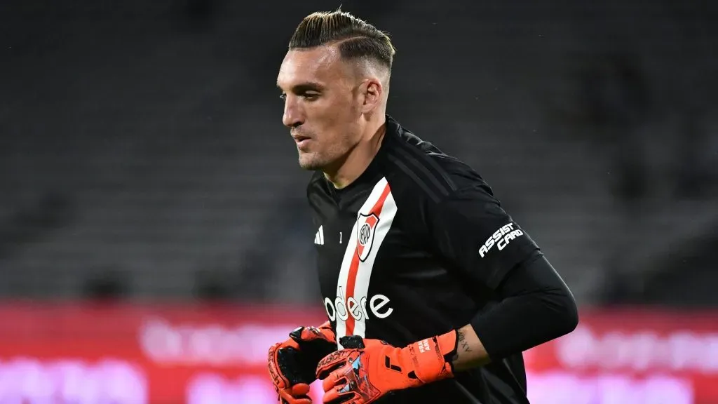 Franco Armani, líder de River.