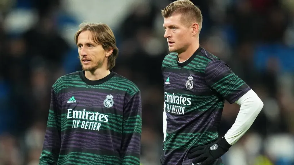 Kroos y Modric terminarían su etapa en el Real Madrid y abrirían un necesario hueco salarial para fichar a Mbappé. Imago