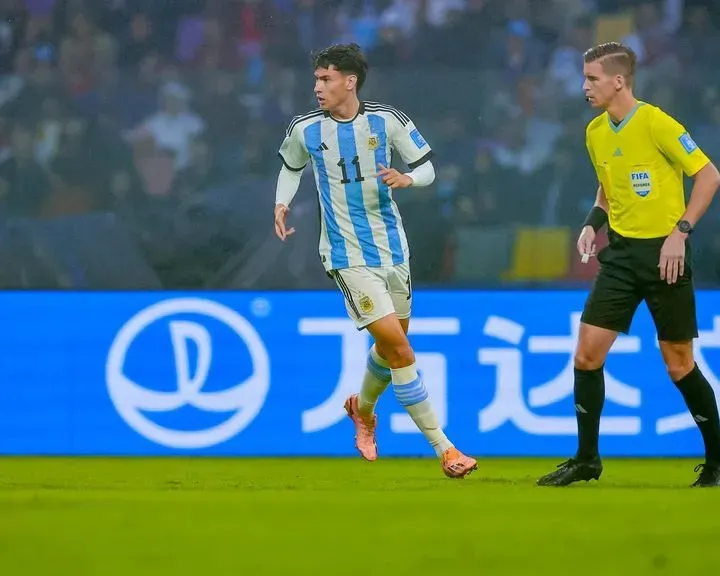 Matías Soulé sueña con jugar en Independiente.