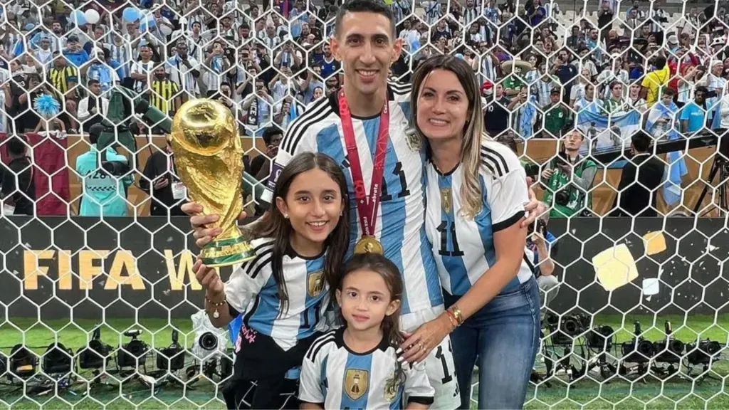 Ángel Di María y su familia (@jorgelinacardoso26)
