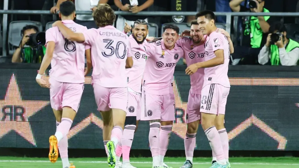 Facundo Farías, en un partido con Inter Miami de 2023 (IMAGO / Icon Sportswire).