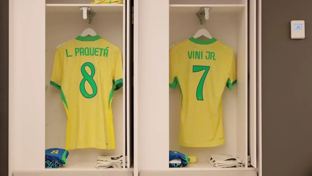 Vinicius Júnior será capitán de Brasil (Twitter @CBF_Futebol).