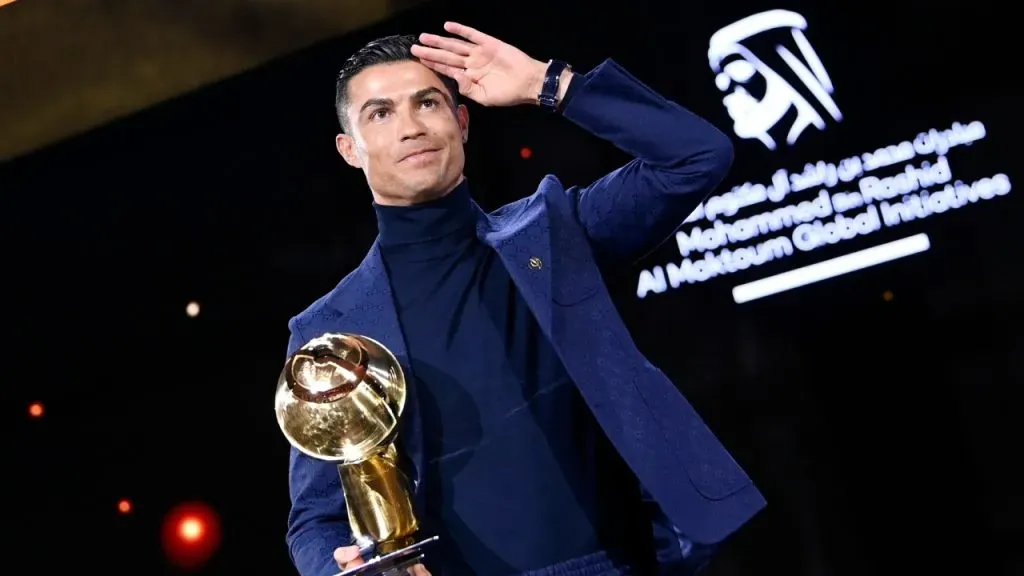 Cristiano Ronaldo se llevó varios galardones en los Globe Soccer Awards