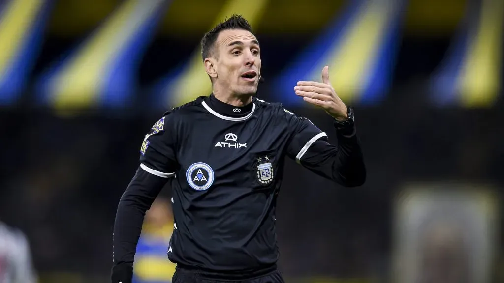 Pablo Dovalo, árbitro del fútbol argentino. (Foto: Getty Images)