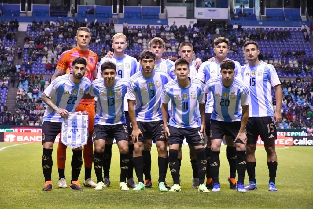 La Selección Argentina Sub 23 viene de disputar dos amistosos ante México.