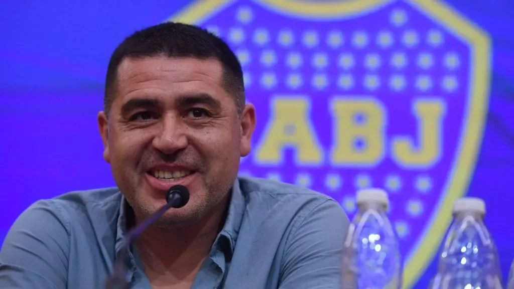 Juan Román Riquelme, presidente de Boca.