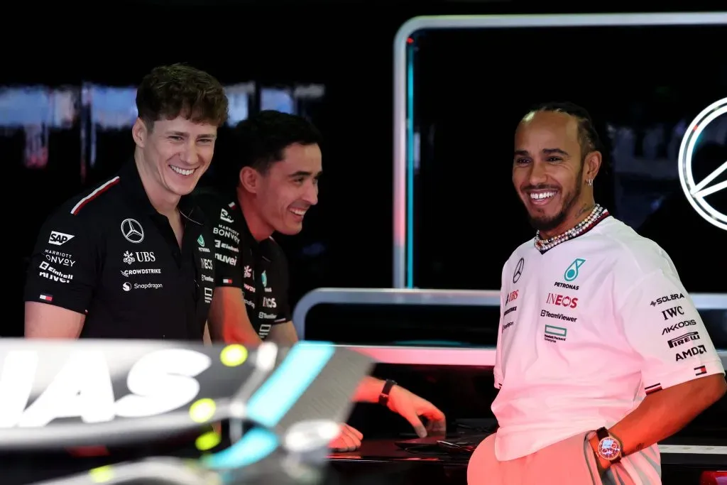 Lewis Hamilton en Mercedes. (Foto: IMAGO)