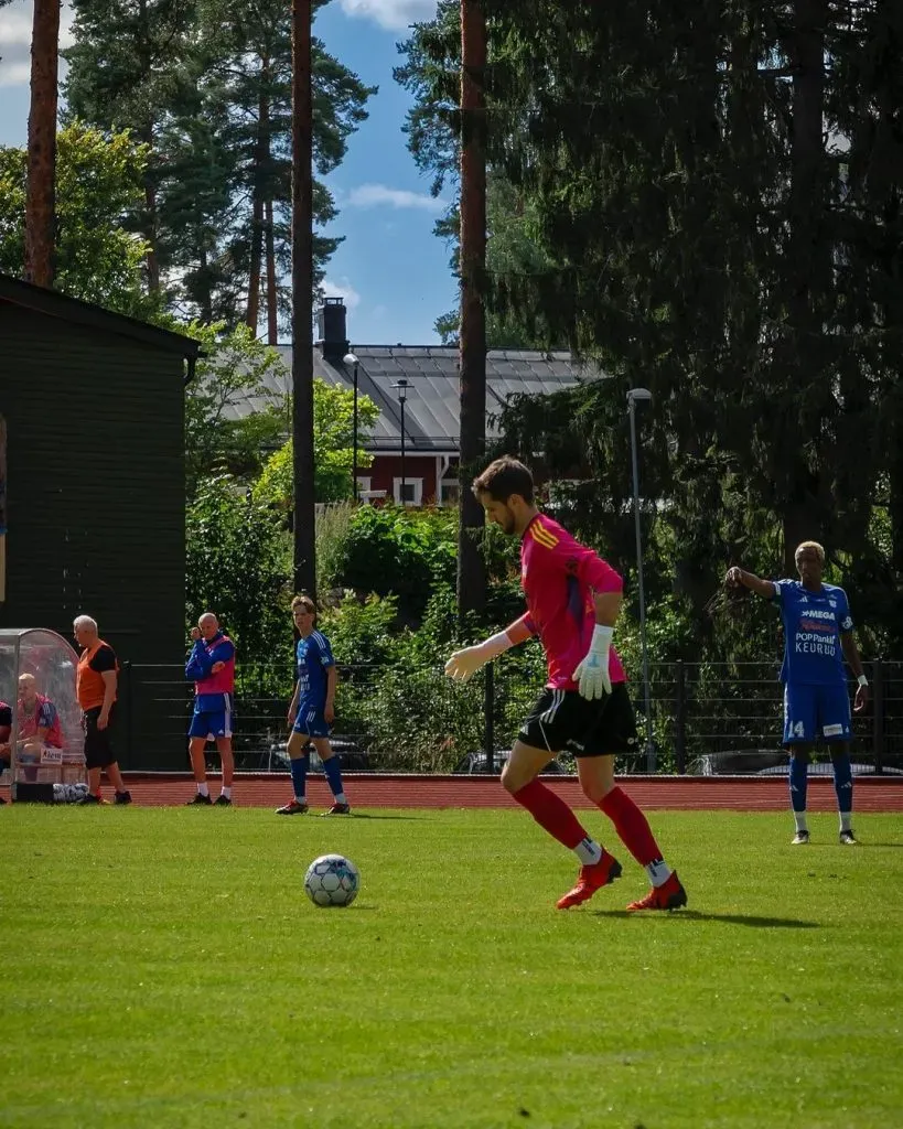 Jaime Barceló en Keuruun Palo, de Finlandia (Instagram)