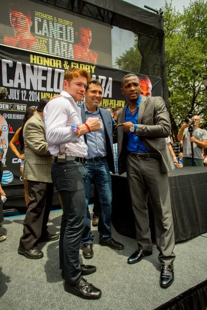 La previa de la pelea entre Canelo y Lara en 2014. (Foto: IMAGO)