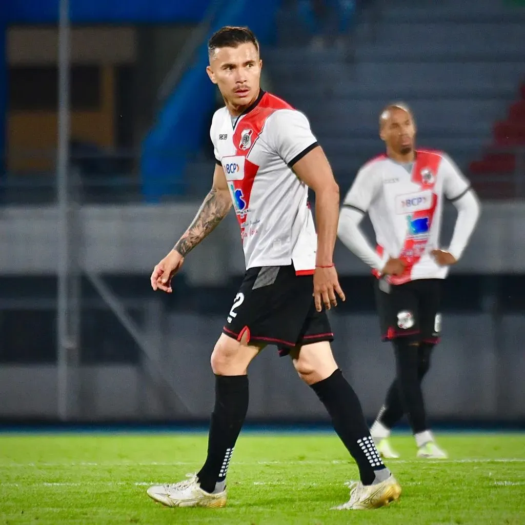 Diego Hoyos, el futbolista de Nacional Potosí que no estará ante Boca. (Foto: Instagram).