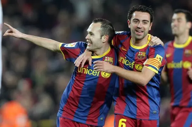 Xavi-Iniesta fue el mediocampo que le dio todo el éxito a Guardiola.