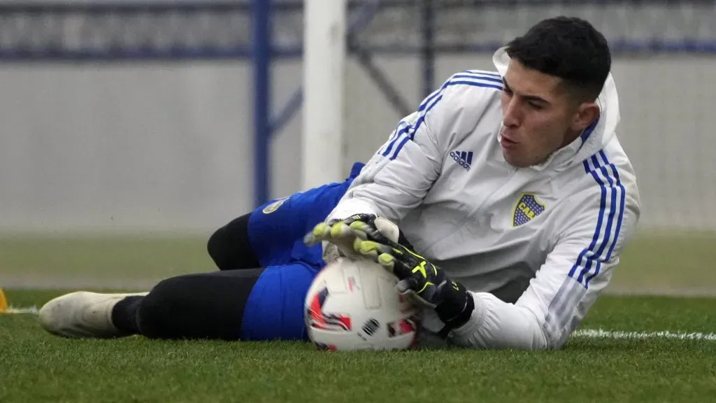 Leandro Brey, la gran joya que Boca tiene en el arco.