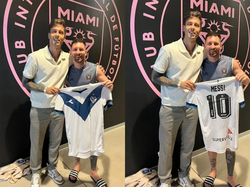 Messi Ricky Martin No es Newell's: la foto de Messi con la camiseta de un equipo de la ...