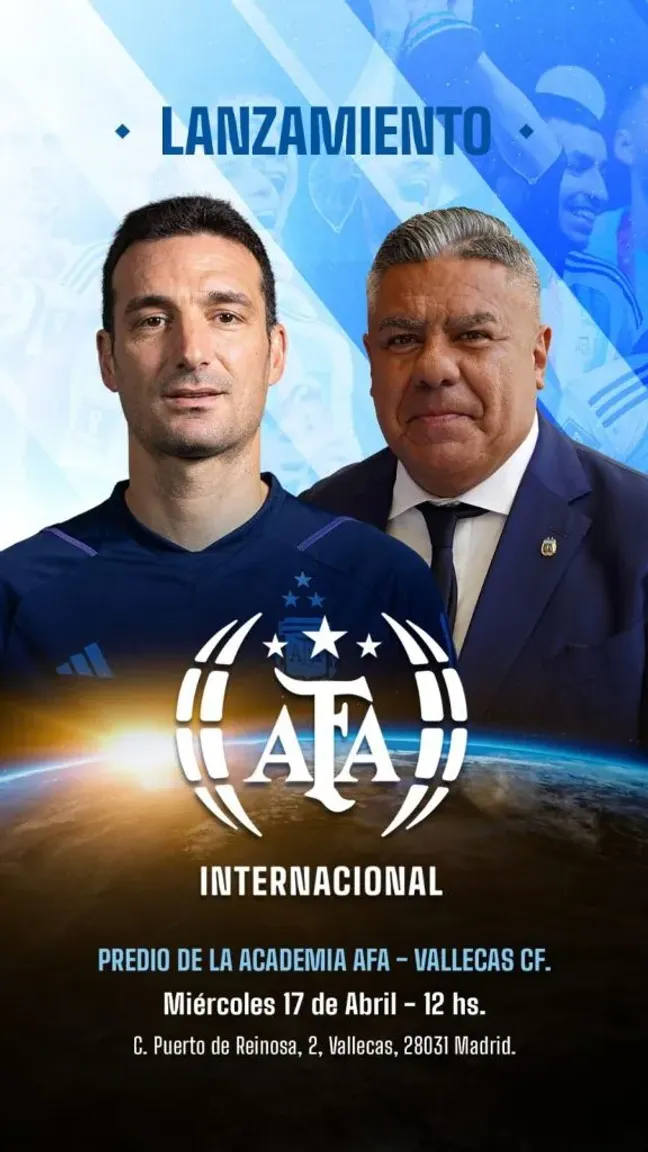 La inauguración de la Academia del Fútbol Argentino contará con la presencia de Lionel Scaloni y Claudio Tapia.