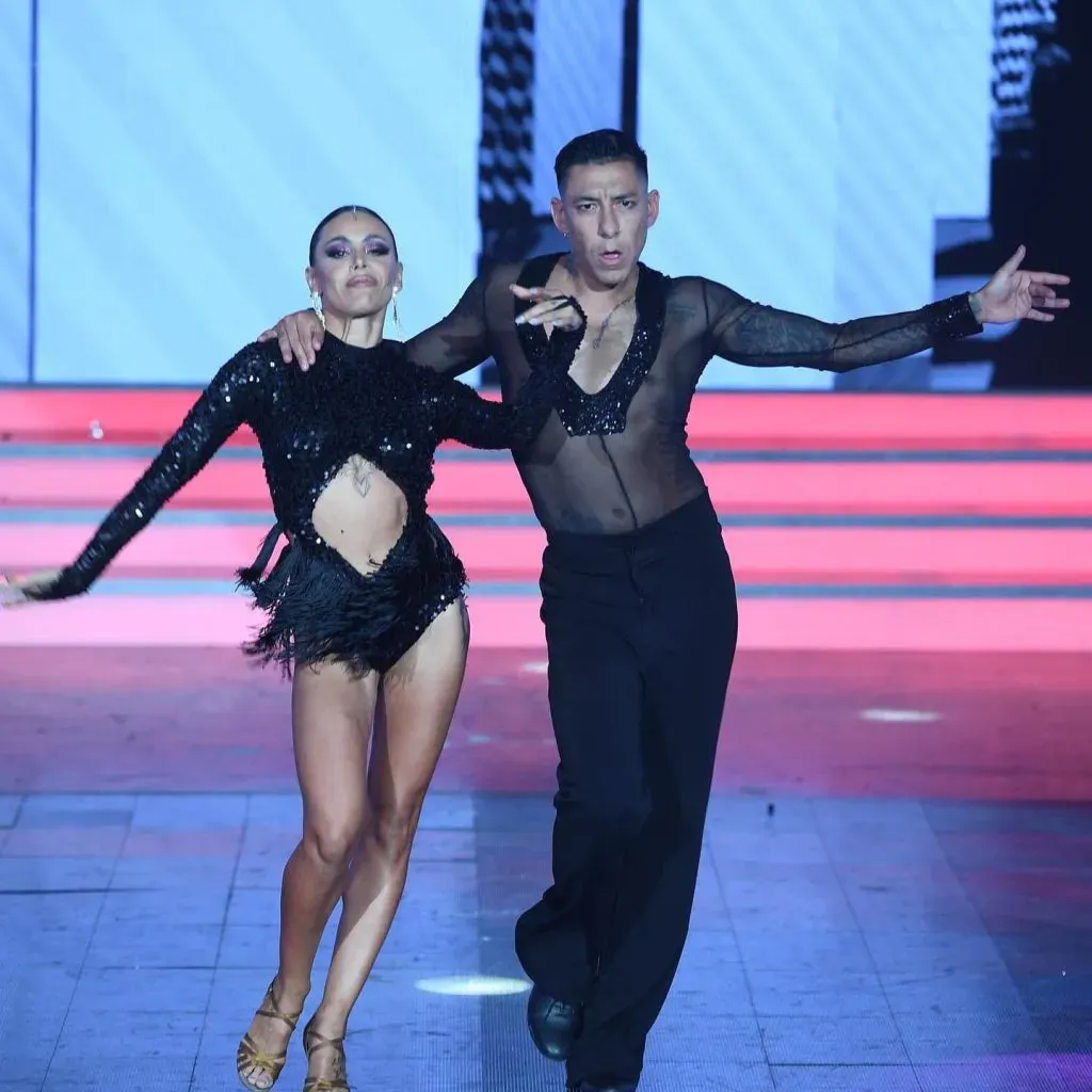 Sole Bayona y Brian en el último Bailando. Foto IG.