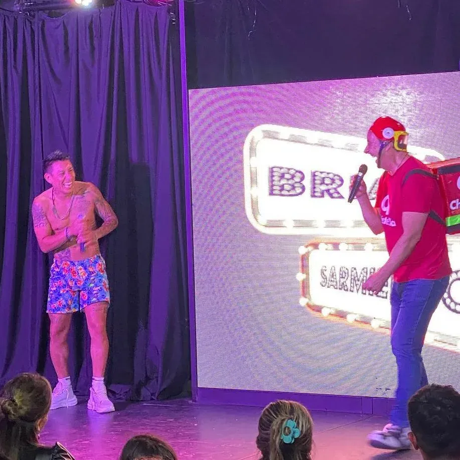 Durante la temporada de verano en Mar del Plata. Foto IG.