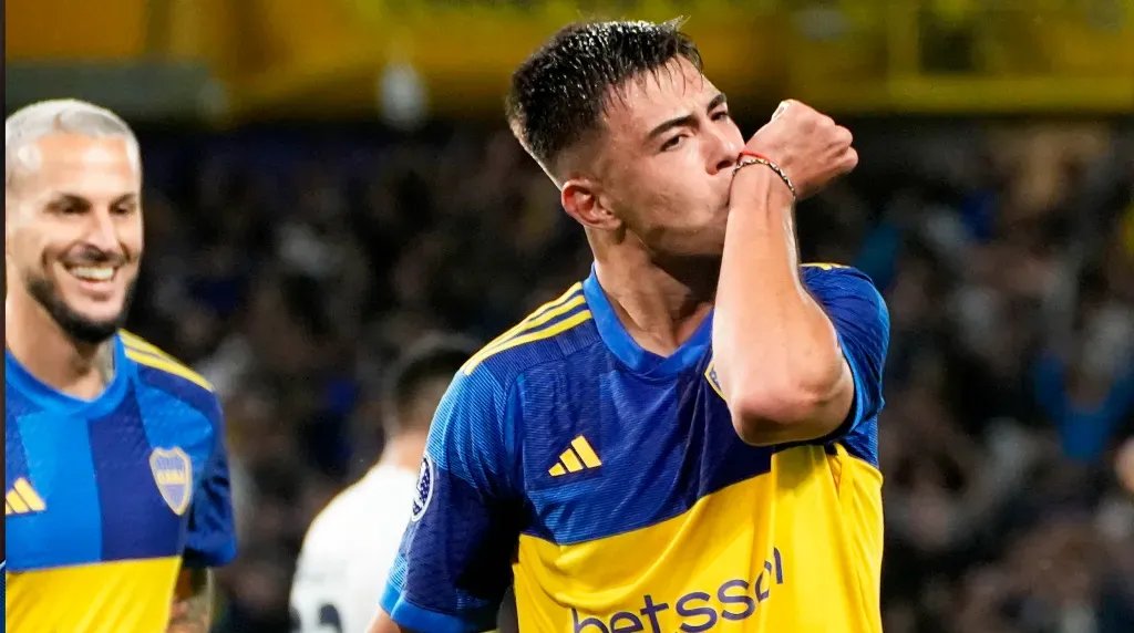 Anselmino se perderá varios partidos. (Foto: Boca)