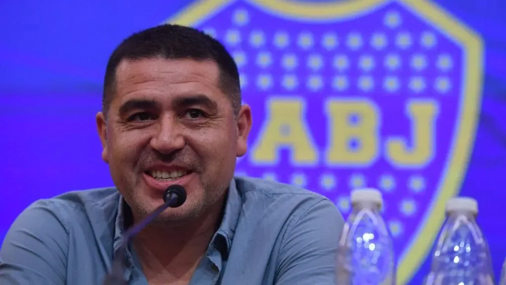 Riquelme y su nuevo cargo en Boca. (Foto: Getty Images)