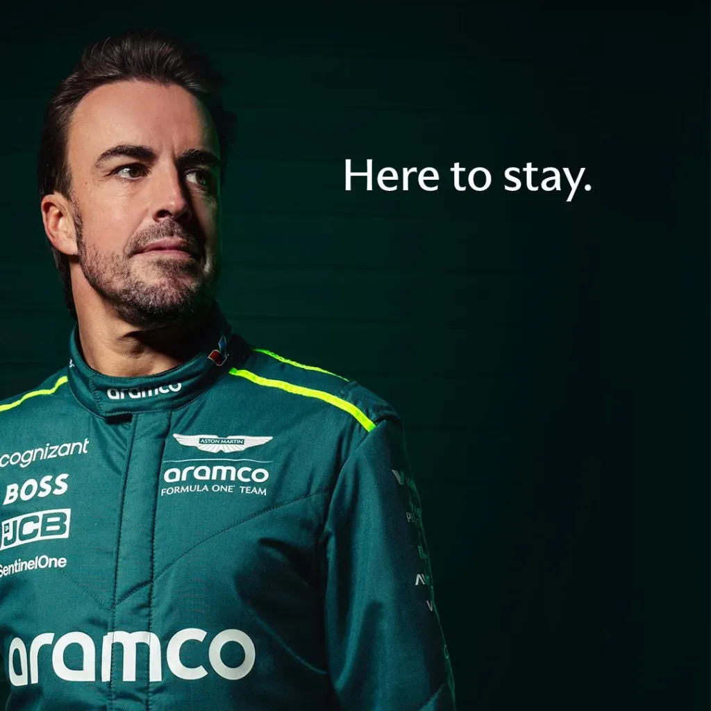 Así anunció Aston Martin la continuidad de Fernando Alonso (Oficial).