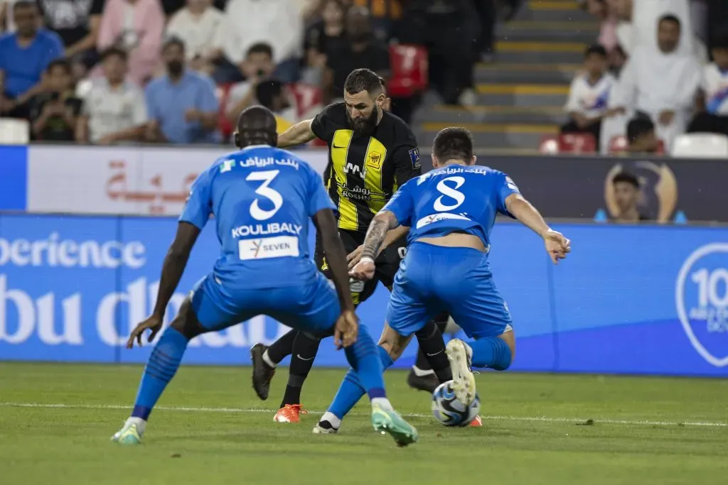 Al-Ittihad y Al-Hilal se enfrentaron en la final de la Supercopa de Arabia Saudita. (Foto: Getty).