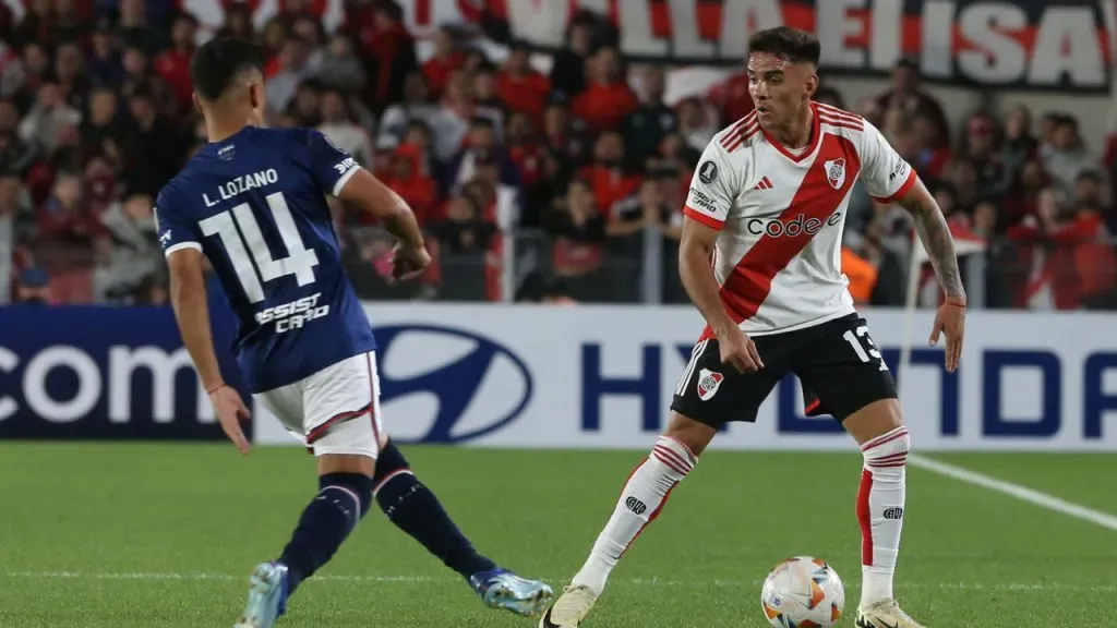 River, en su victoria ante Nacional de Uruguay (Getty Images).