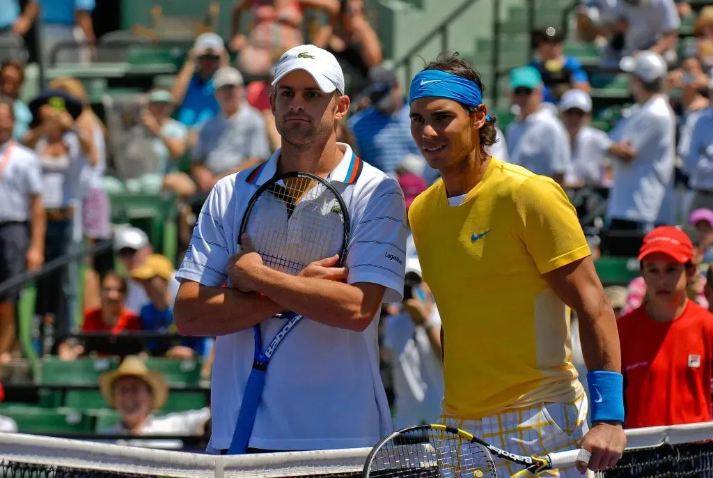 Roddyck y Nadal en 2010. (Foto: IMAGO).