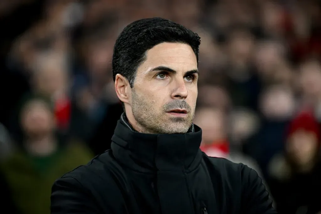 Mikel Arteta, el DT de Arsenal. (Foto: Getty)