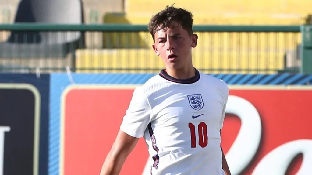 Shea Lacey, jugando para las juveniles de la selección de Inglaterra (Getty Images).