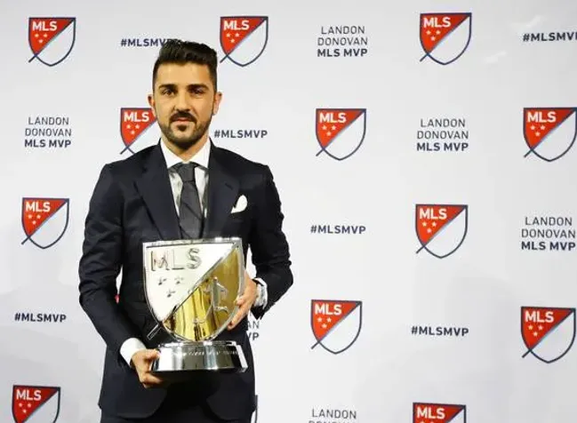 David Villa, MVP de la MLS en 2016 con el New York City