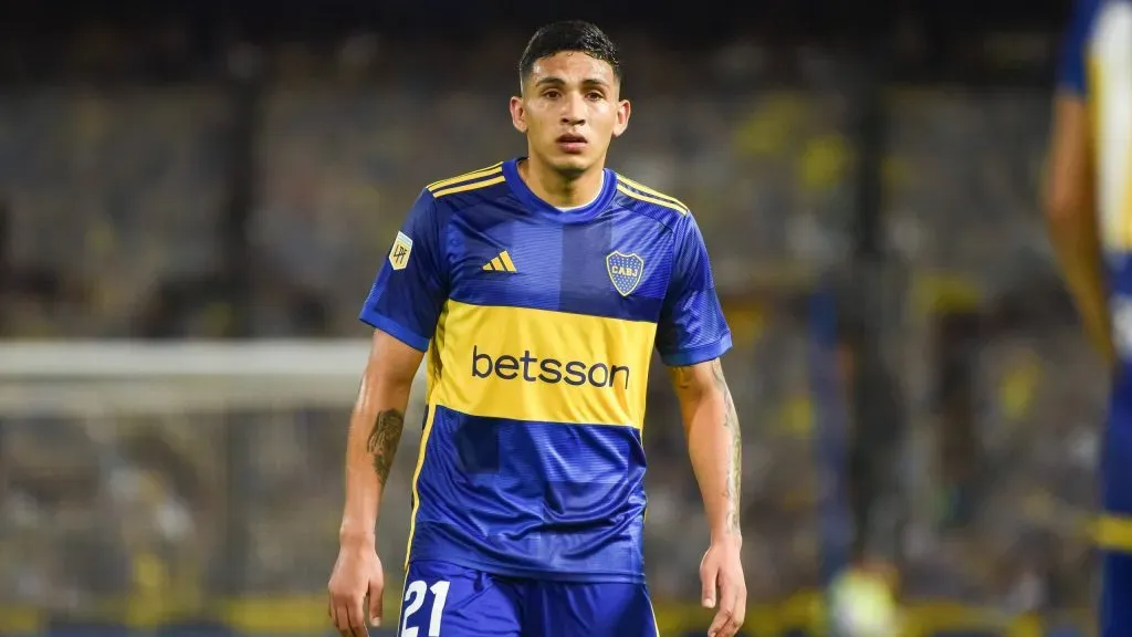 Ezequiel Fernández en un partido de Boca. (Foto: IMAGO)