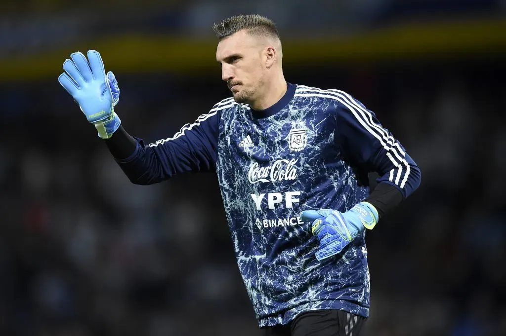 Armani, el arquero de River y Argentina. (Foto: Getty)