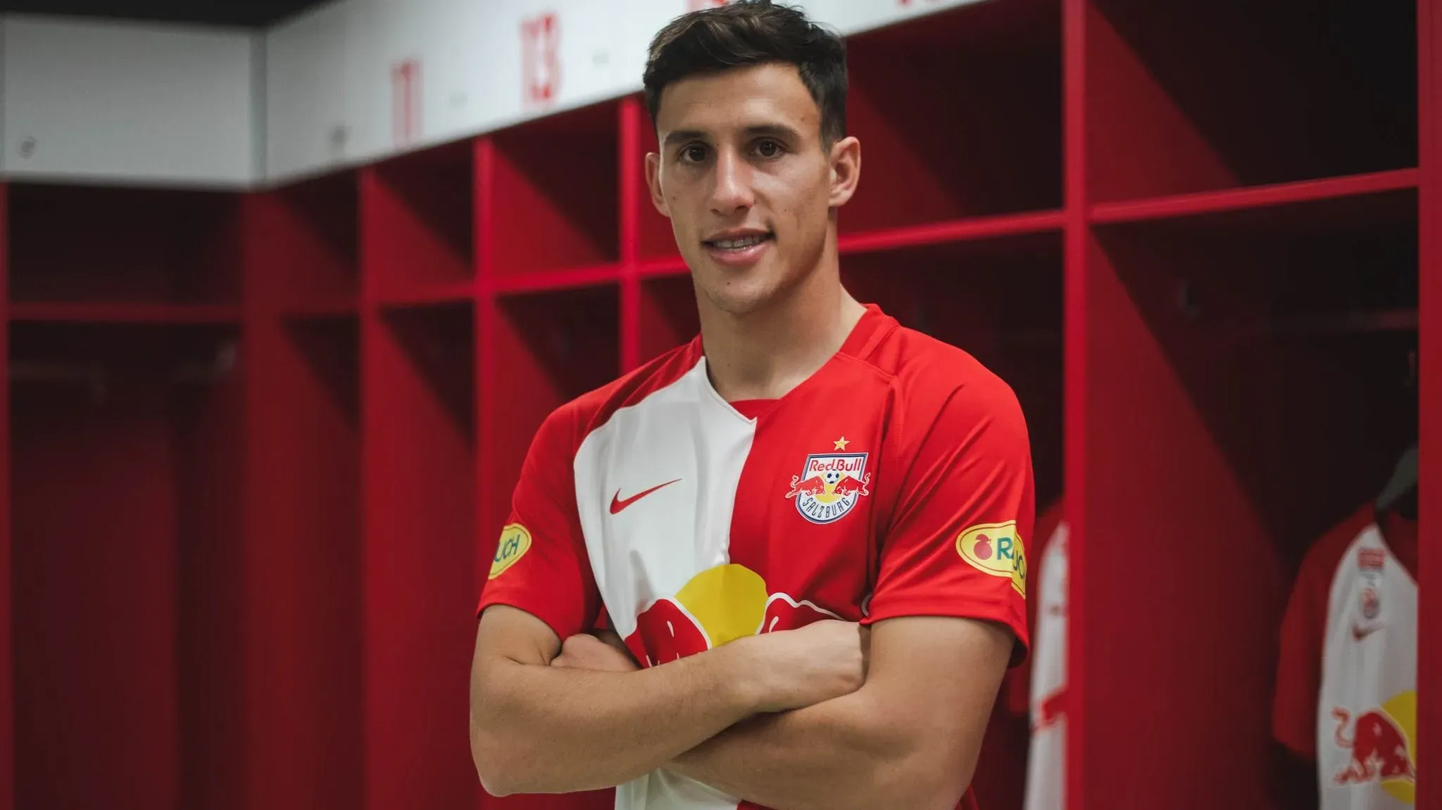 Nicolás Capaldo, jugador del Salzbugo desde mediados del 2021.