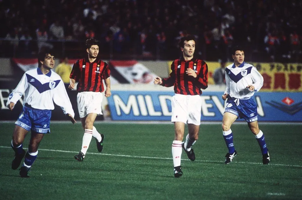 Vélez y Milan disputaron la Intercontinental 94. (Foto: IMAGO).
