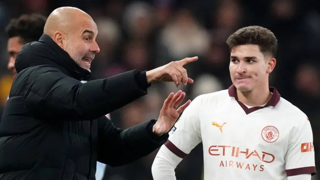 Guardiola vuelve a depender de Julián Álvarez.