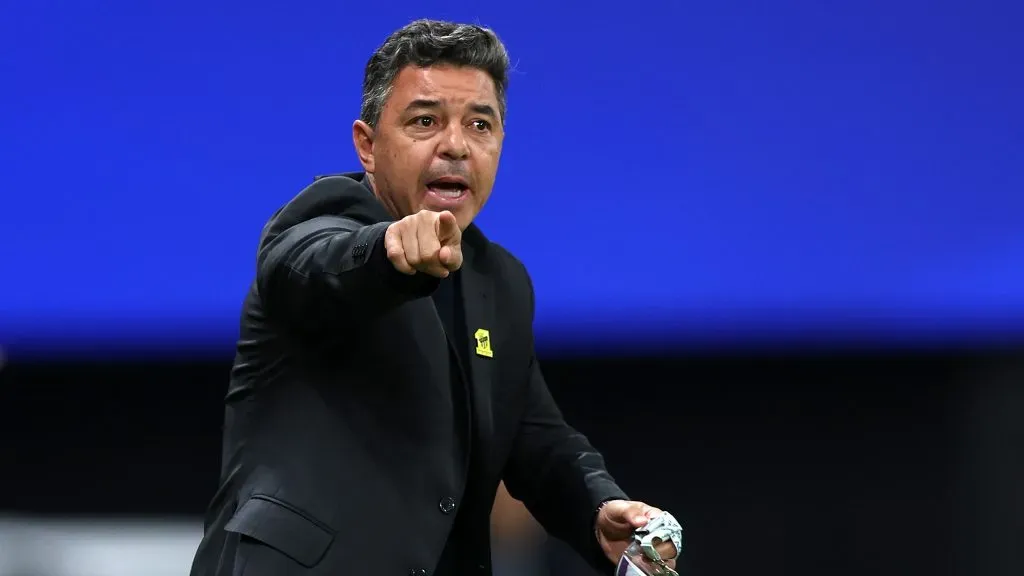 Marcelo Gallardo continuará como DT de Al Ittihad (Getty Images).