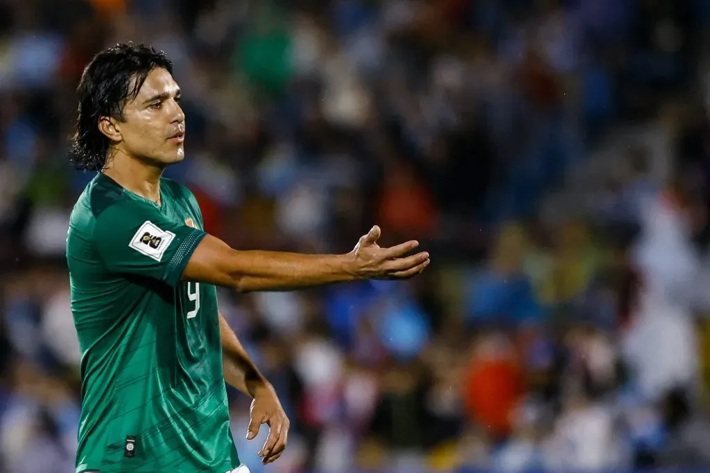 Moreno Martins, el goleador de la Selección Boliviana. (Foto: Getty)