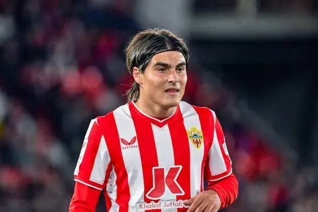 Luka Romero no tuvo continuidad desde su llegada a Almería.