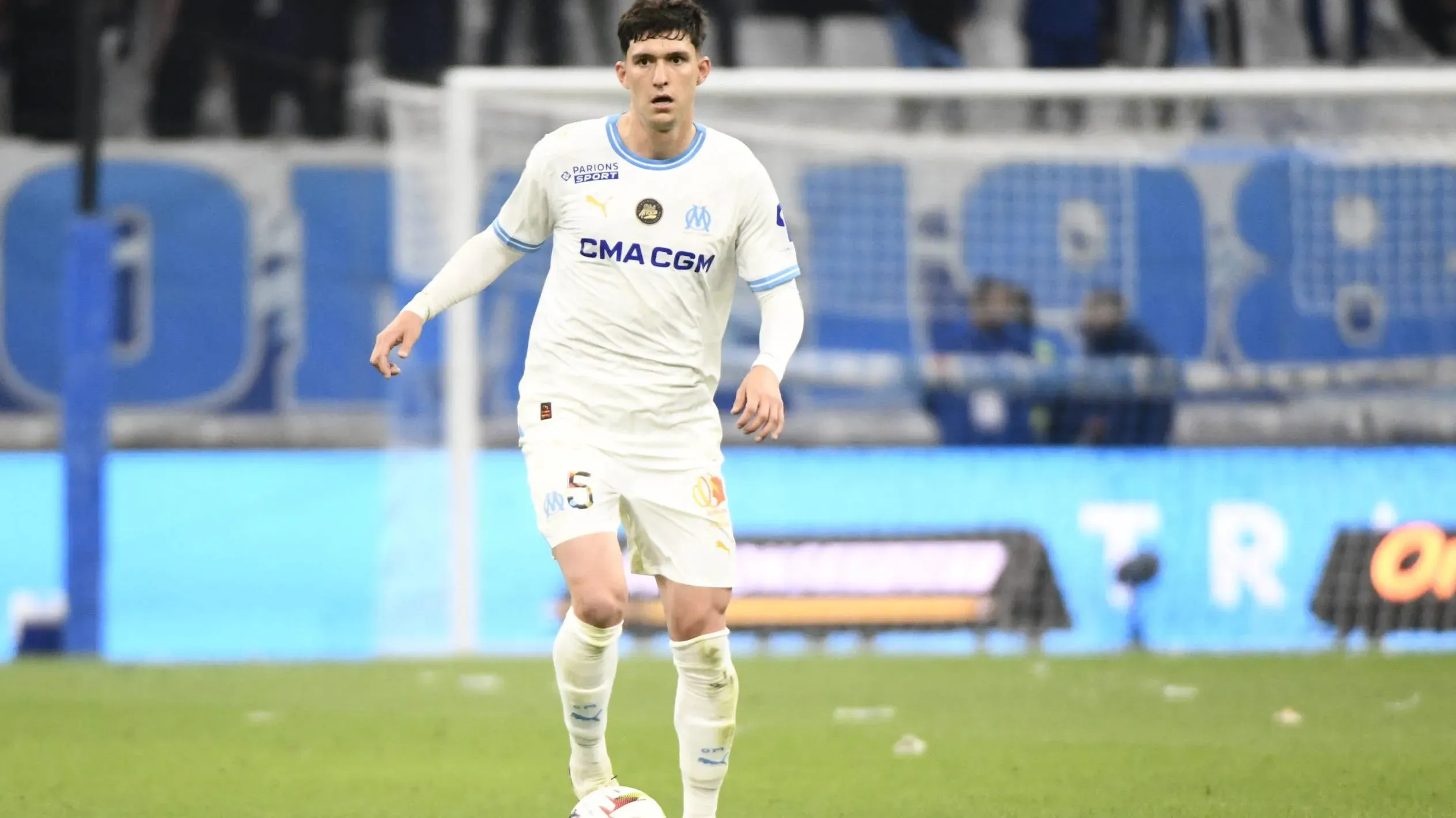 Leonardo Balerdi acumula cuatro temporadas en el Olympique de Marsella.