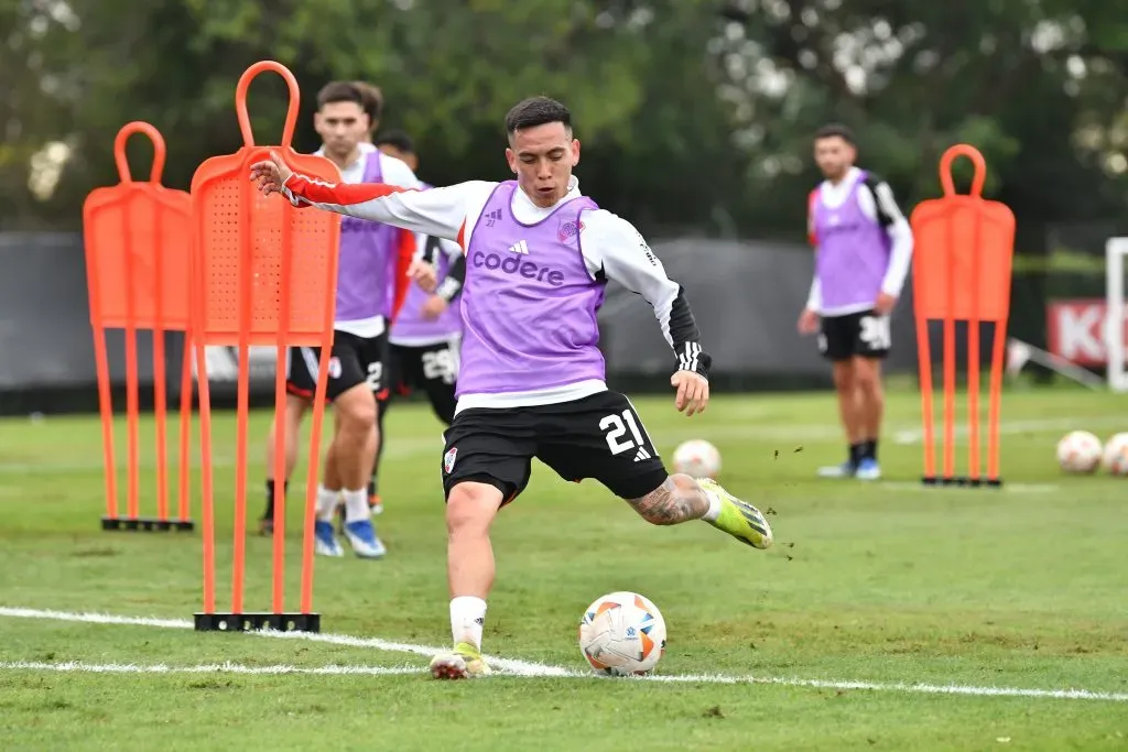 Continúan los entrenamientos del Millonario en el River Camp.