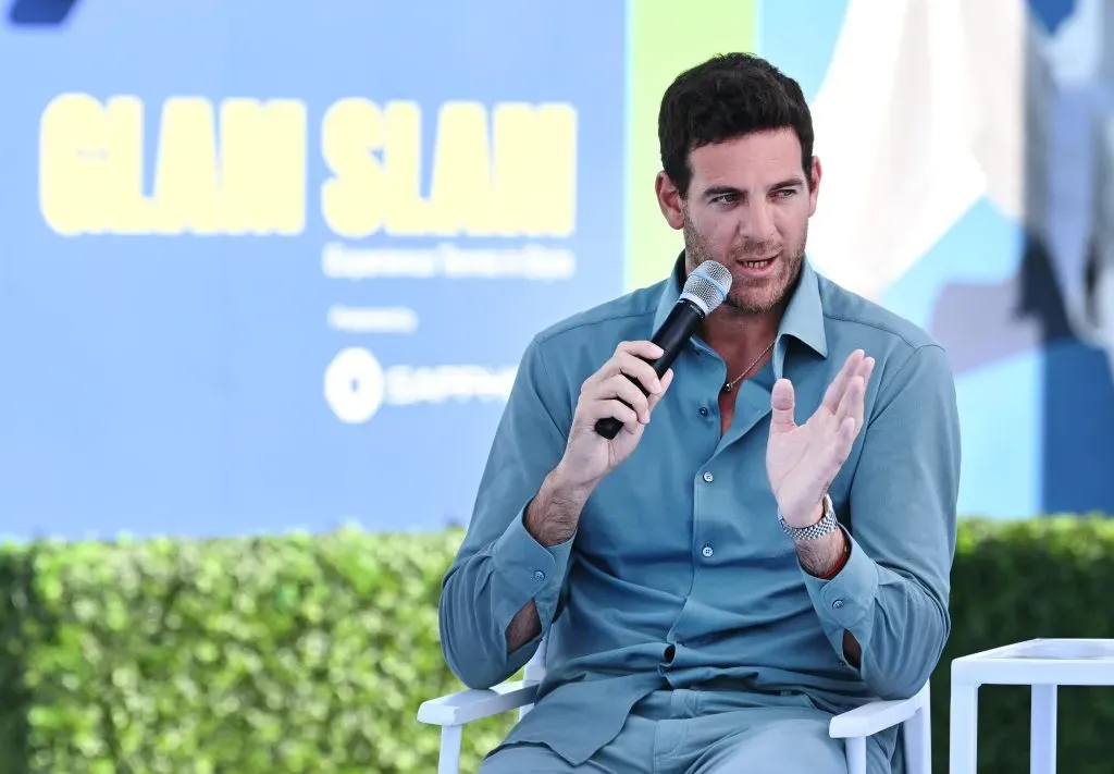 Juan Martín Del Potro es guía de jóvenes tenistas como Embajador de Roland Garros.