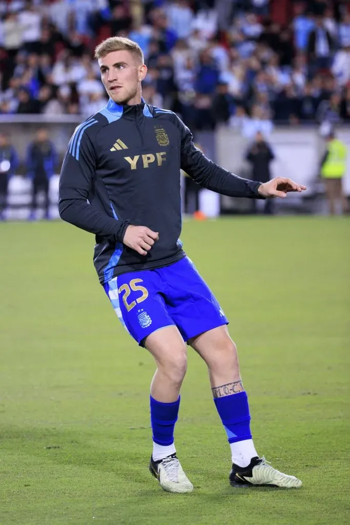 Nicolás Valentini podría perderse los Juegos Olímpicos.