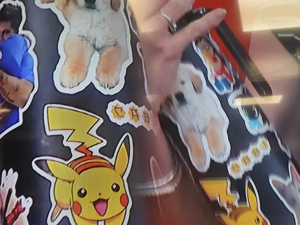 El termo para el mate de Morena Beltrán.