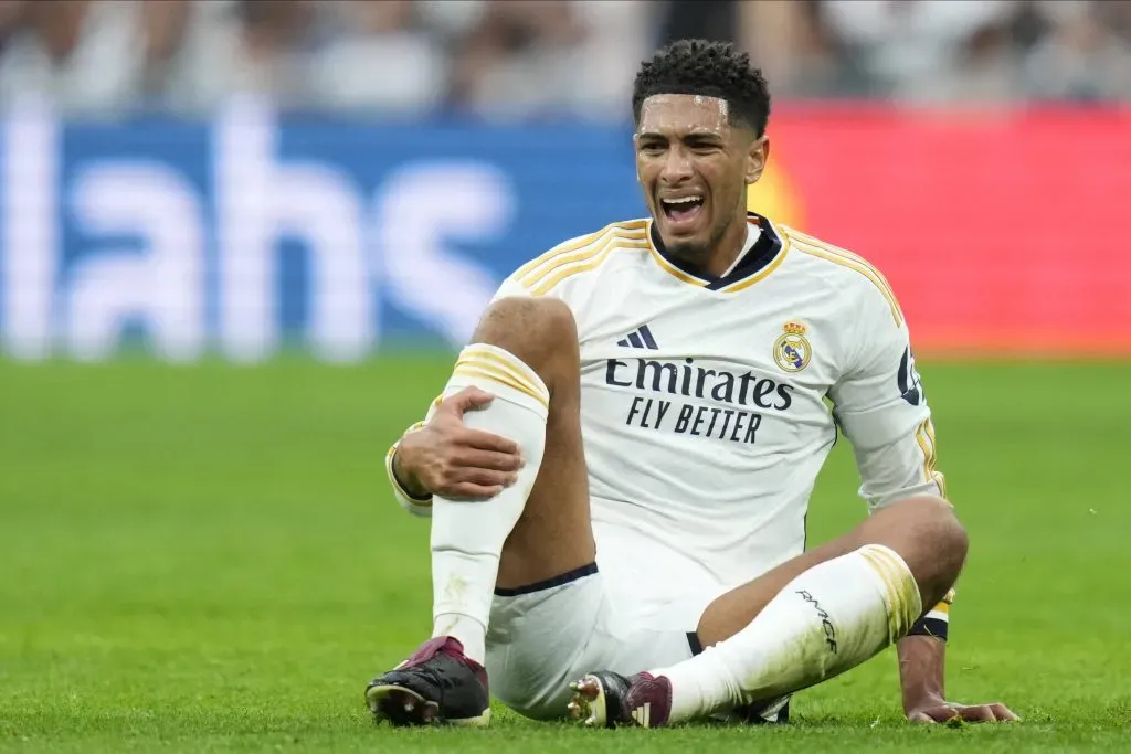 Bellingham sintió la molestia en el partido de liga ante el Getafe.